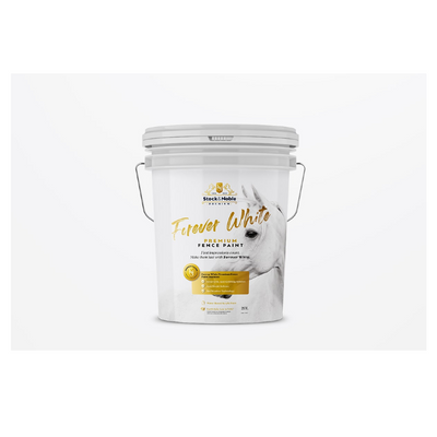 FOREVER WHITE FENCE PAINT - 20LTR