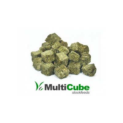 MULTICUBE LUCERNE & TEFF HAY CUBE - 20KG